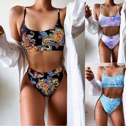Vibrant Print Sophie Laurie Pinterest-Inspired Bikini