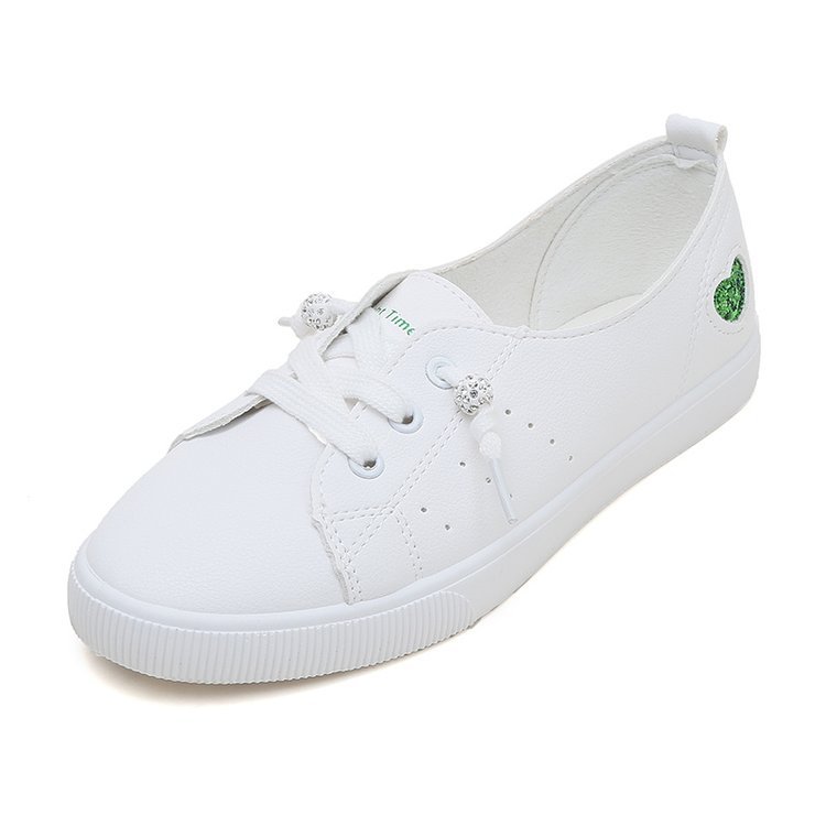 Chic Heart Slip-On Sneakers by Sophie Laurie