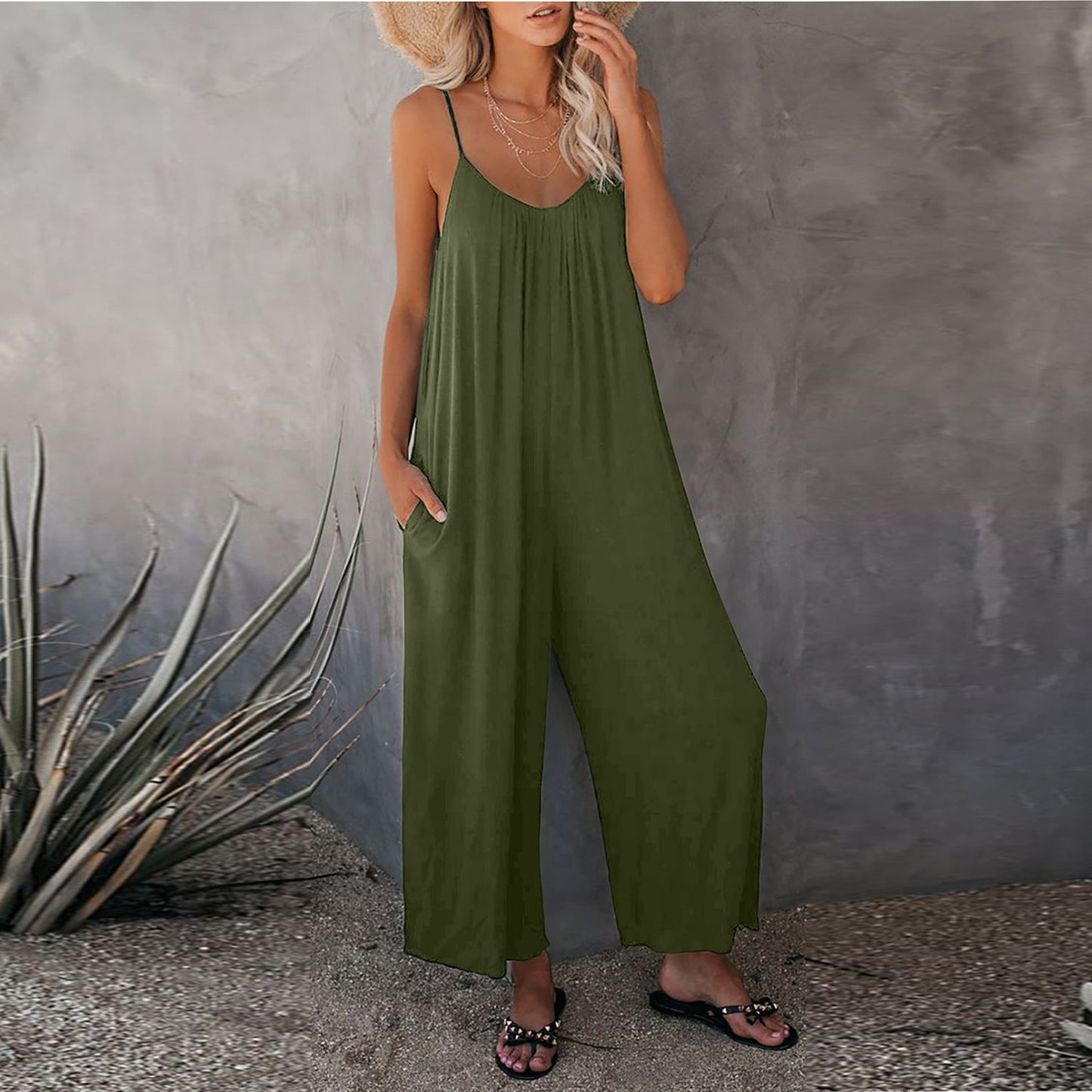 Relaxed Fit Sophie Laurie Pinterest-Inspired Jumpsuit