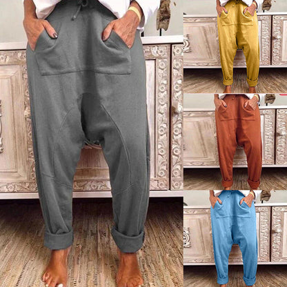 Chic Comfort Sophie Laurie Lace Up Harem Pants