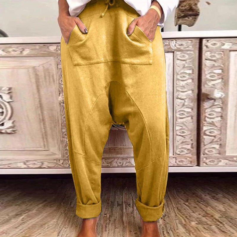 Chic Comfort Sophie Laurie Lace Up Harem Pants