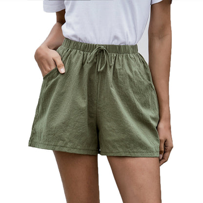 Effortless Linen Shorts Sophie Laurie Women's Wide Leg