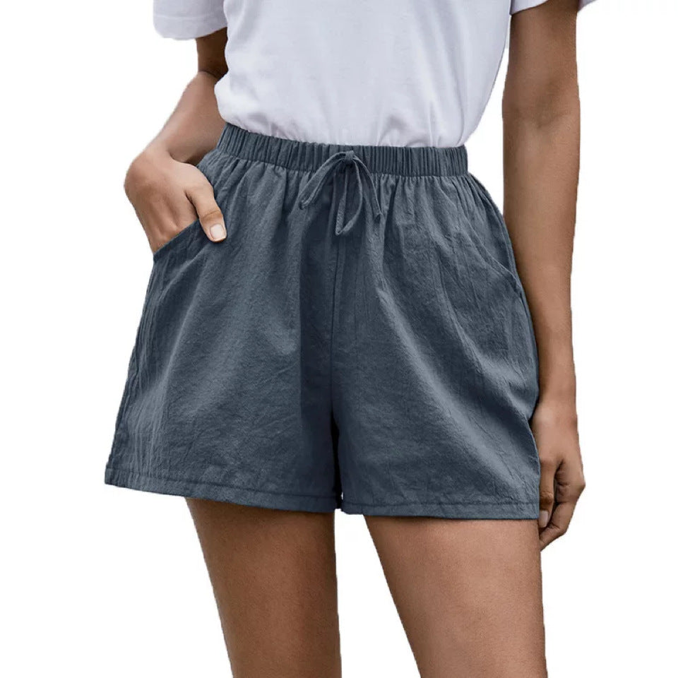 Effortless Linen Shorts Sophie Laurie Women's Wide Leg