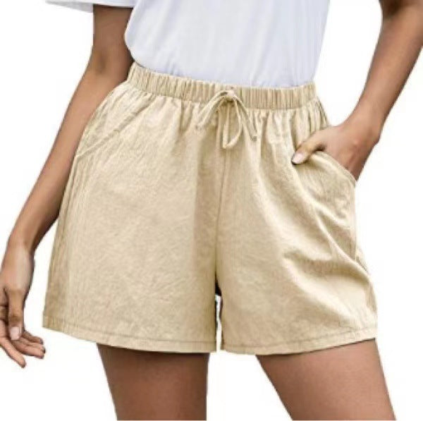 Effortless Linen Shorts Sophie Laurie Women's Wide Leg