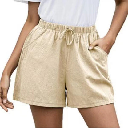 Effortless Linen Shorts Sophie Laurie Women's Wide Leg