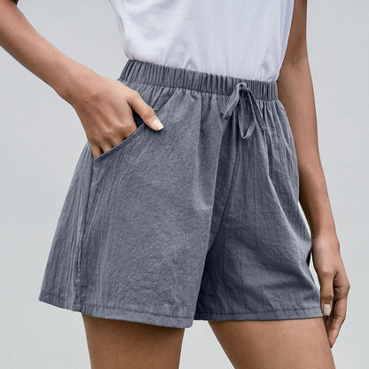 Effortless Linen Shorts Sophie Laurie Women's Wide Leg