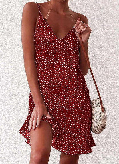 Floral A-Line Sundress Sophie Laurie Summer Dress