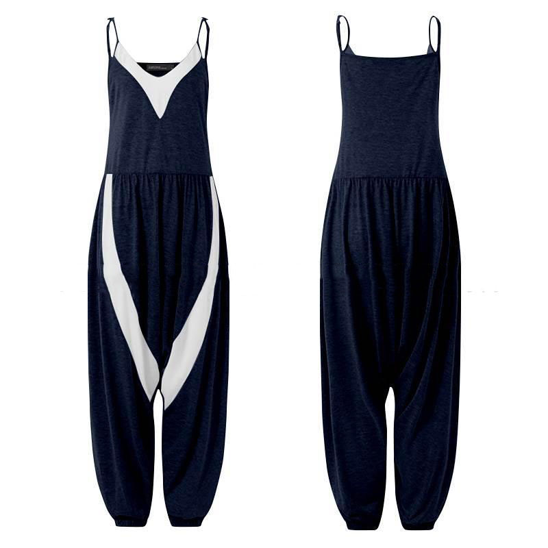Chic Loose Stitching Jumpsuit by Sophie Laurie