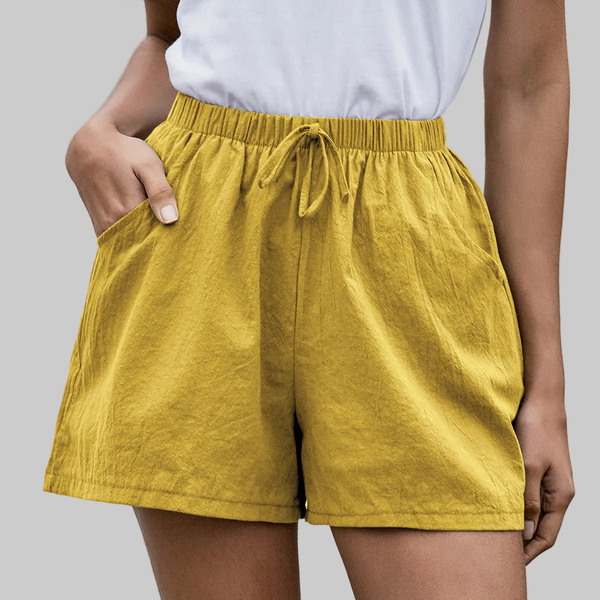 Effortless Linen Shorts Sophie Laurie Women's Wide Leg