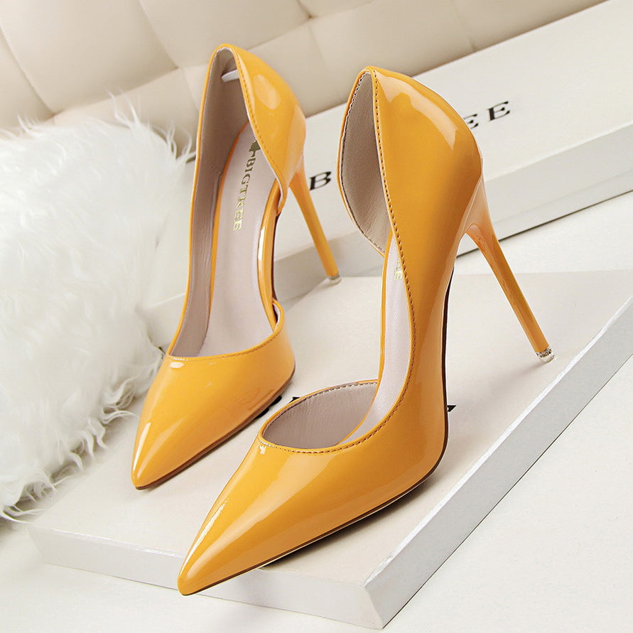 Elegant Sophie Laurie Patent Stiletto High Heels