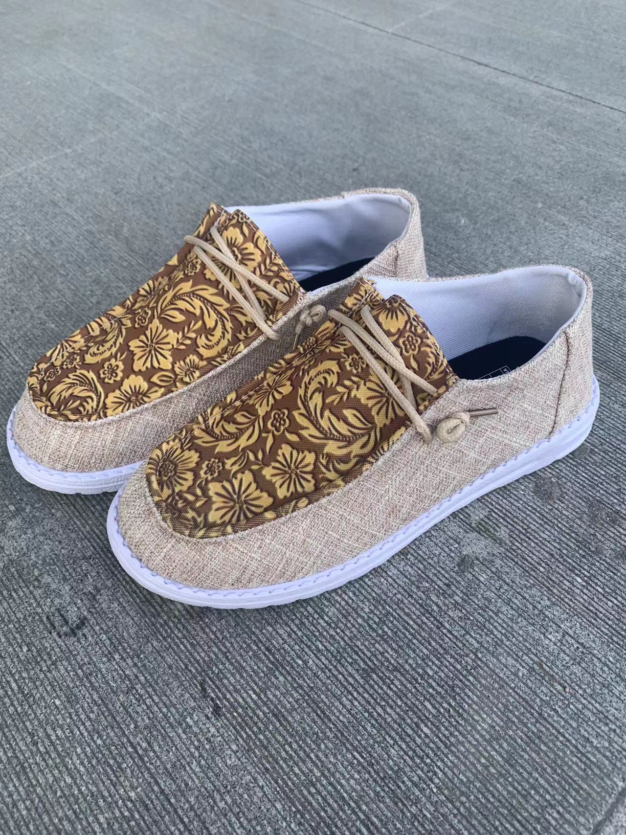 Floral Canvas Sophie Laurie Women's Everyday Loafers