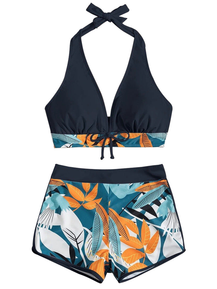 Vibrant Printed Bikini Shorts Set by Sophie Laurie
