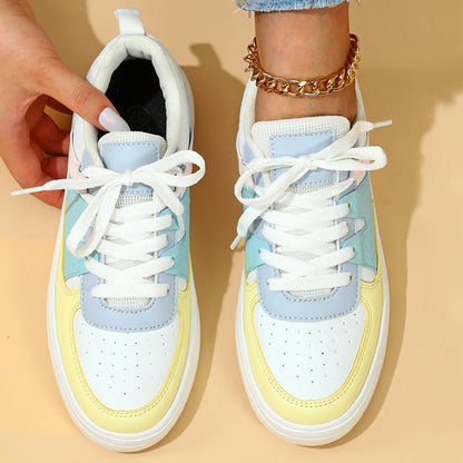 Colorblock Platform Sneakers Sophie Laurie