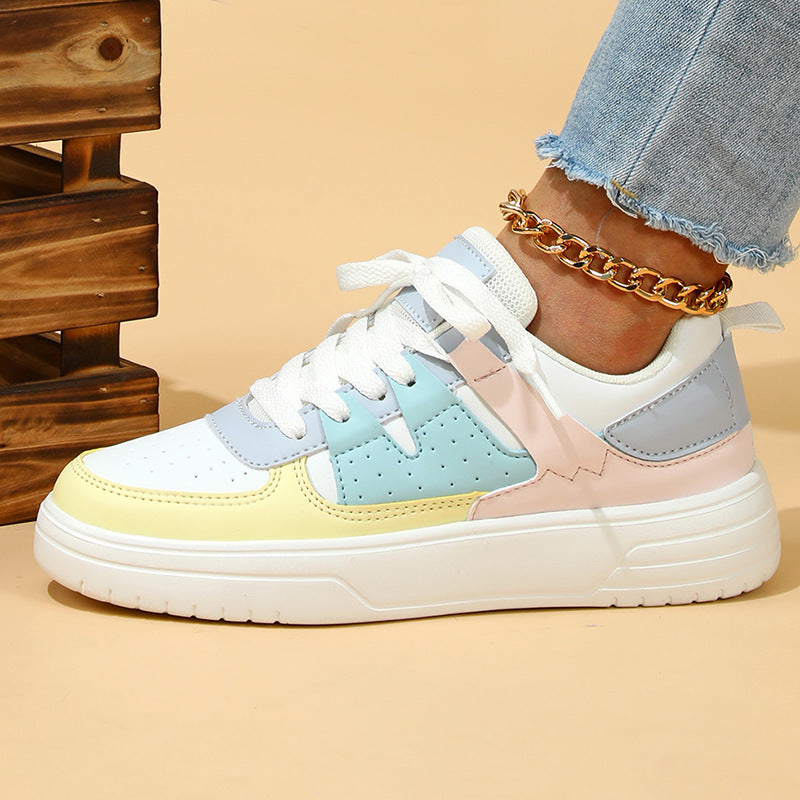 Colorblock Platform Sneakers Sophie Laurie