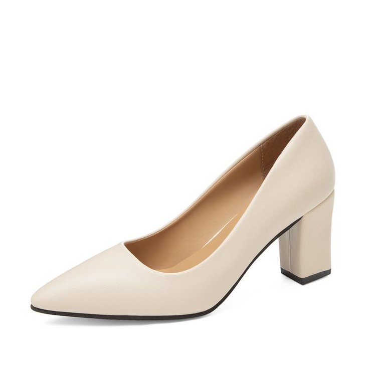 Chic Pointed High Heels by Sophie Laurie