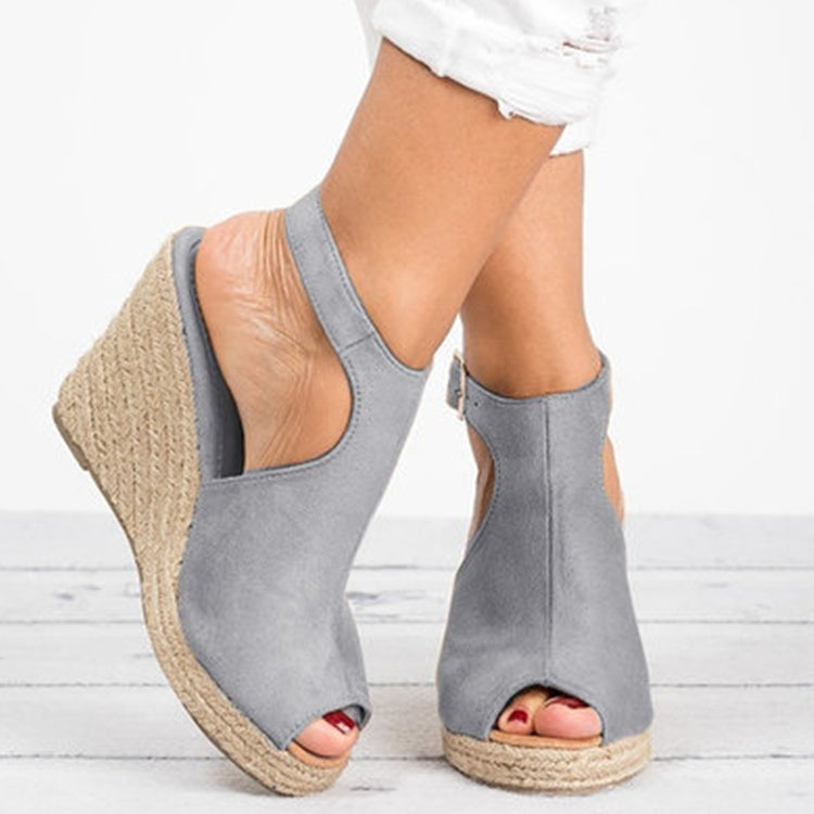 Chic Platform Wedge Sandals Sophie Laurie