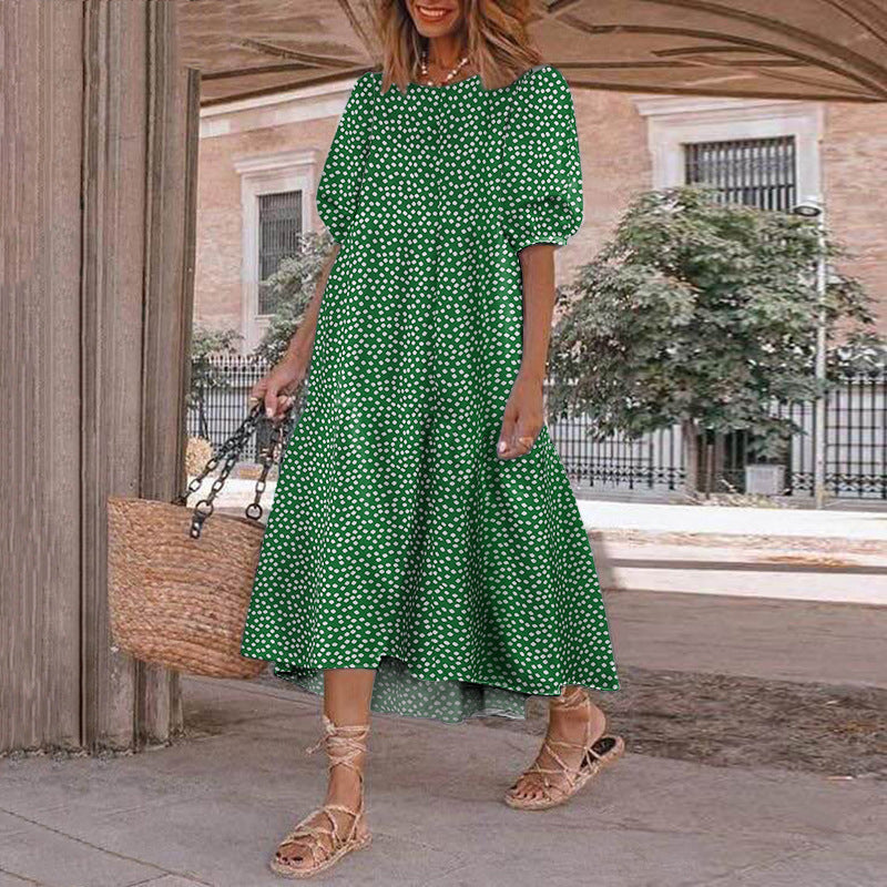 Floral Print Sophie Laurie Summer Midi Dress
