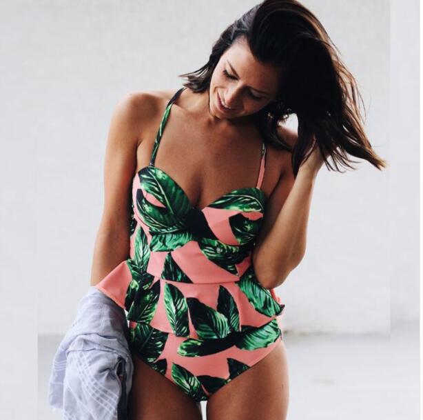 Floral High Waisted Bikini Sophie Laurie Swimwear