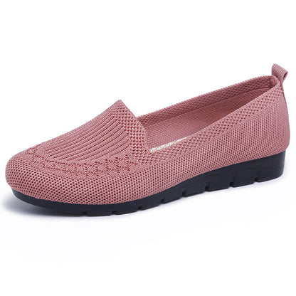 Breathable Sophie Laurie Net Cloth Slip-On Shoes