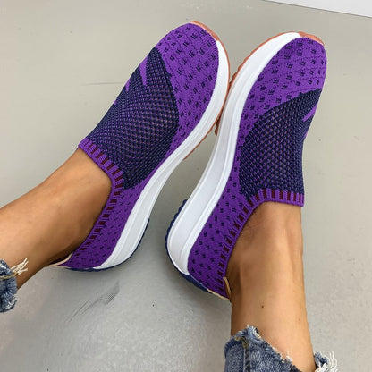 Pinterest-Inspired Sophie Laurie Wedge Sneakers