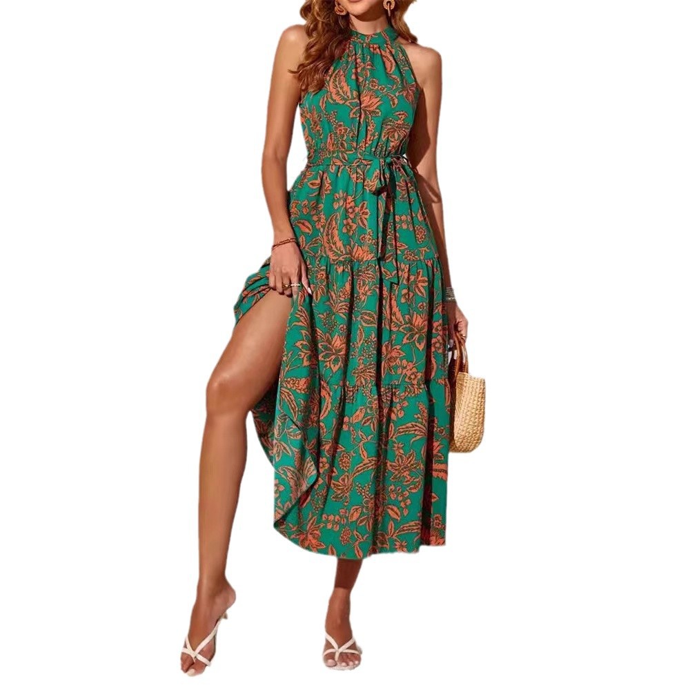 Boho Floral Sophie Laurie Sleeveless Summer Dress