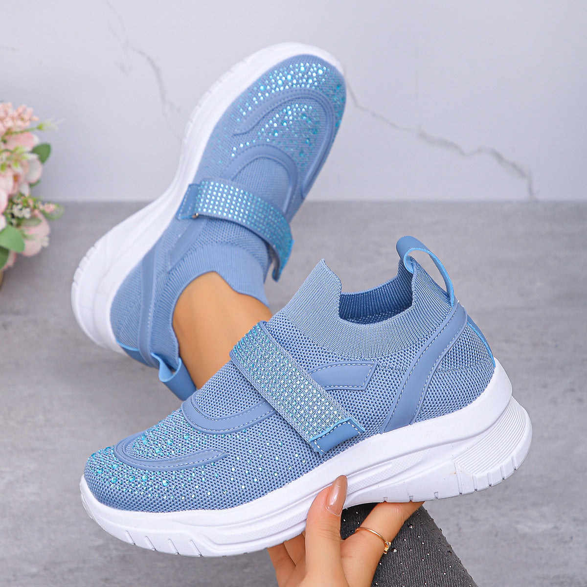 Trendy Sophie Laurie Wedge Sneakers for Women