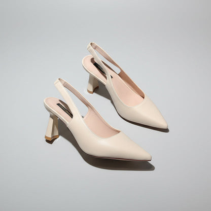 Chic Retro Pointed Heels by Sophie Laurie