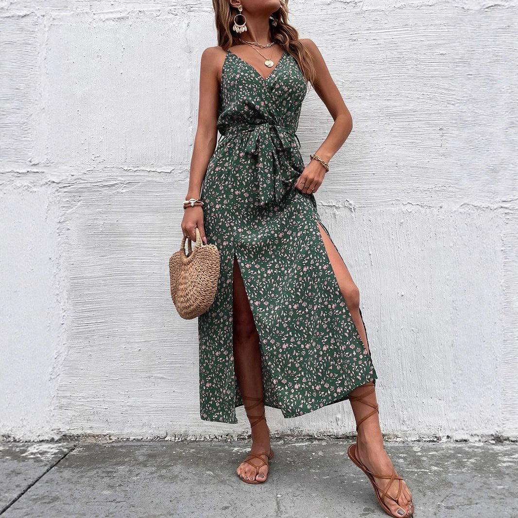 Bohemian Floral Sophie Laurie Summer Strap Dress