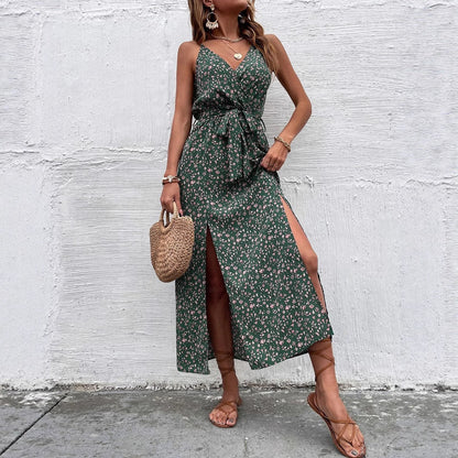 Bohemian Floral Sophie Laurie Summer Strap Dress