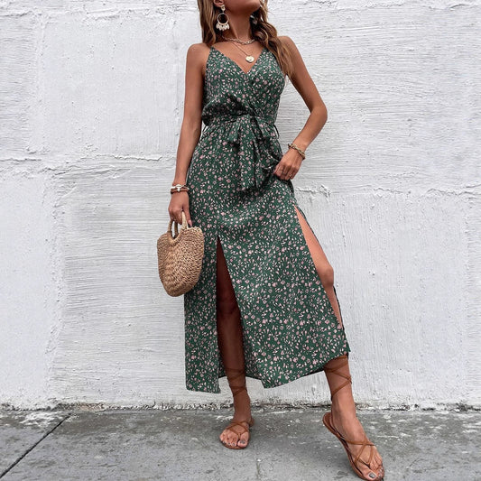 Bohemian Floral Sophie Laurie Summer Strap Dress