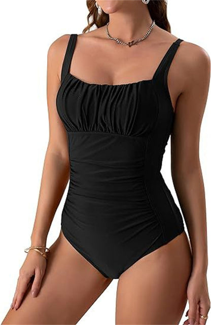 Chic Square Neck One-Piece by Sophie Laurie