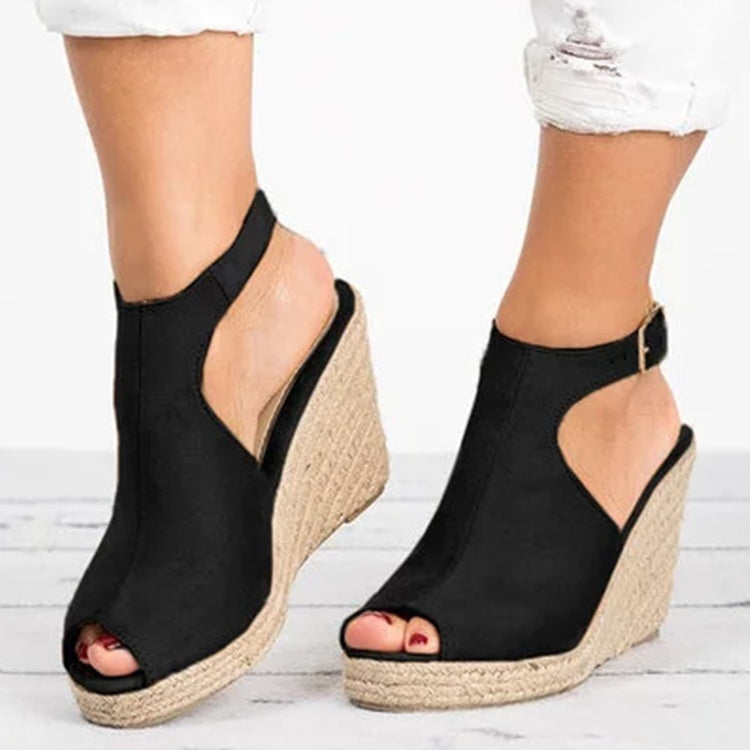 Chic Platform Wedge Sandals Sophie Laurie
