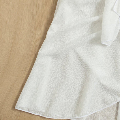 Chic Split White Bikini Set by Sophie Laurie