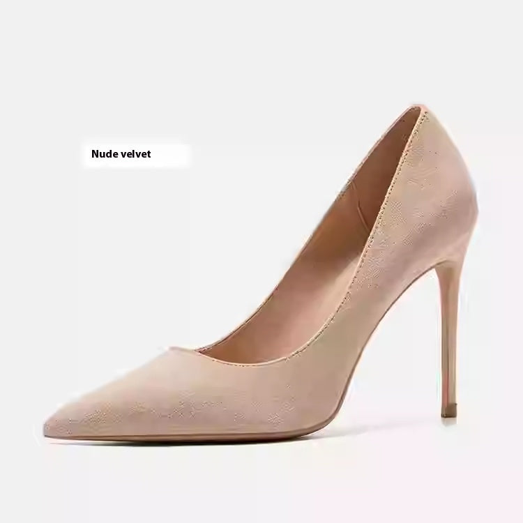 Elegant Sophie Laurie Leather Stiletto Heels