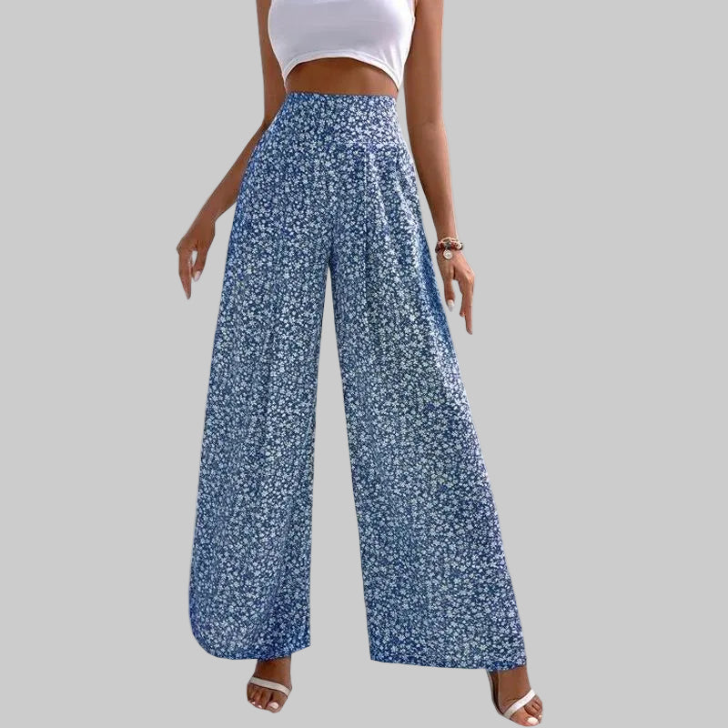 Floral Wide Leg Sophie Laurie Casual Pants