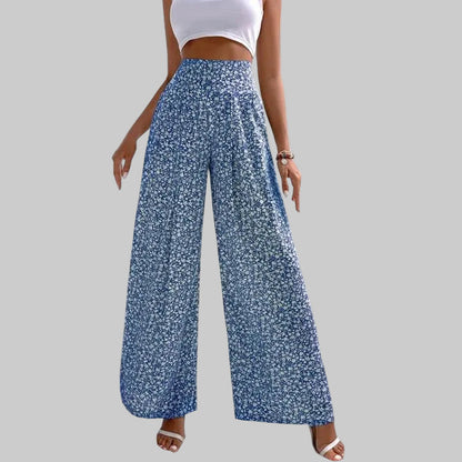 Floral Wide Leg Sophie Laurie Casual Pants