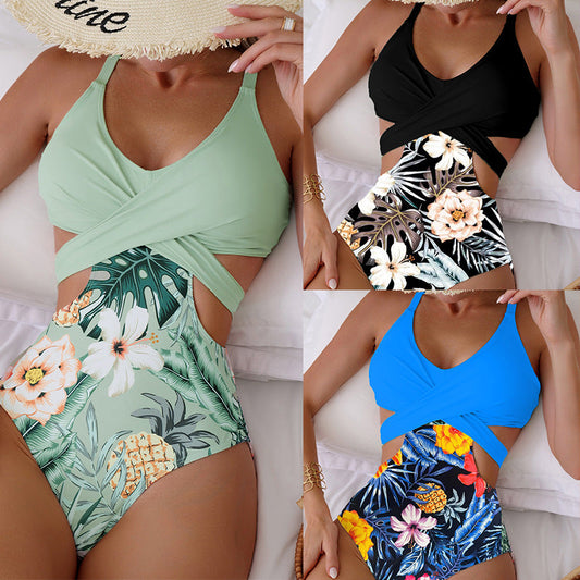 Chic Hollow Out Sophie Laurie One-Piece Bikini