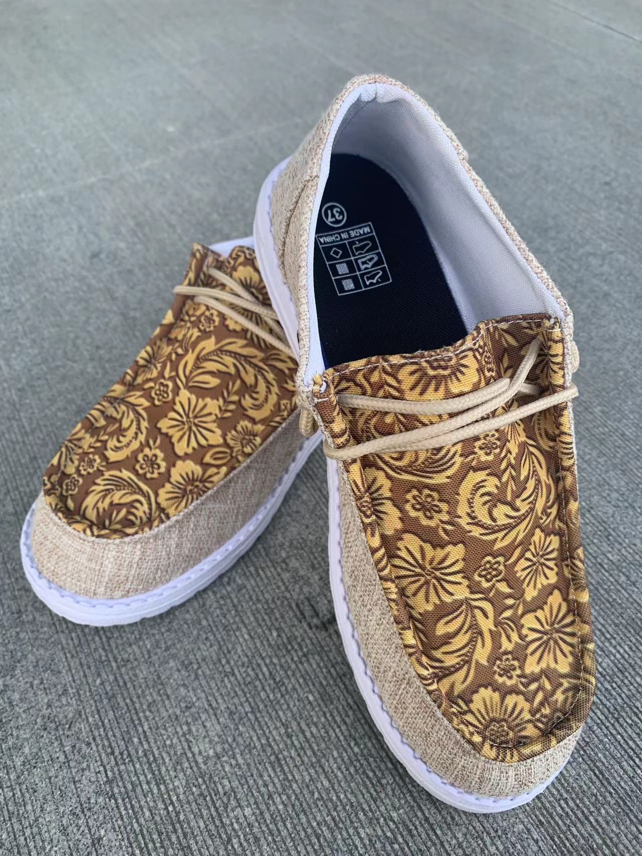 Floral Canvas Sophie Laurie Women's Everyday Loafers