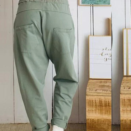 Relaxed Fit Sophie Laurie Cotton Harem Pants
