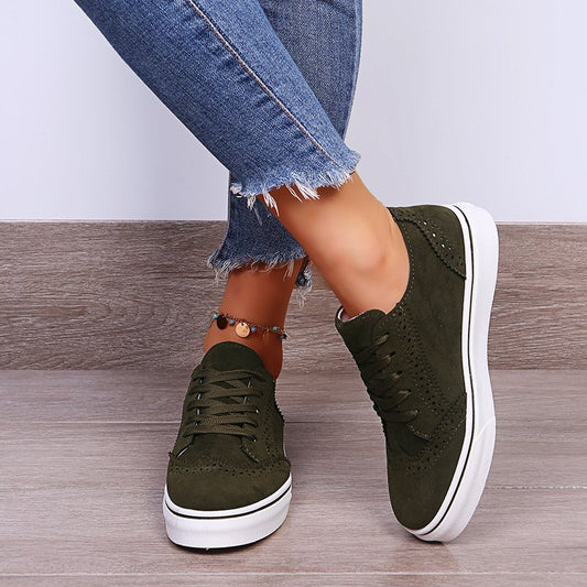 Everyday Comfort Sophie Laurie Canvas Flat Sneakers