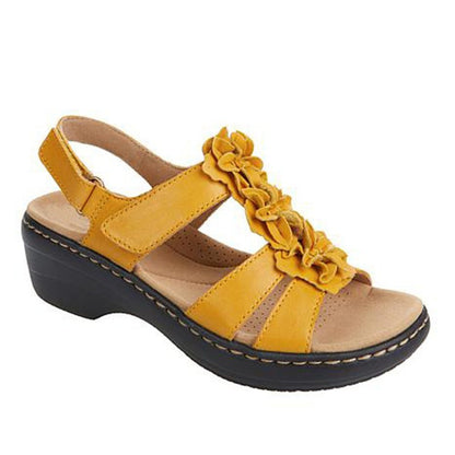 Floral Comfort Sophie Laurie Wedge Sandals