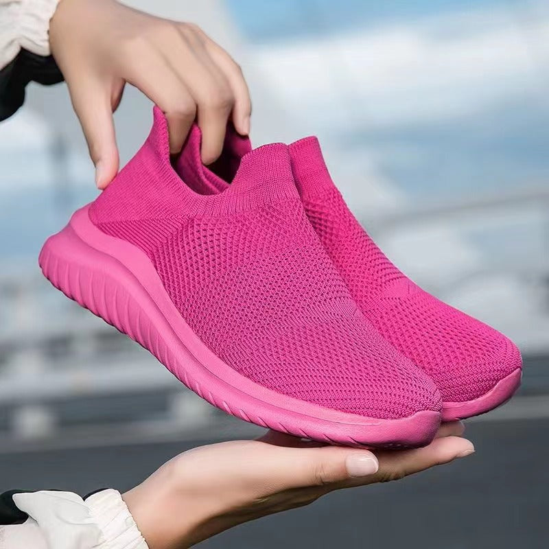 Lightweight Sophie Laurie Mesh Walking Sneakers