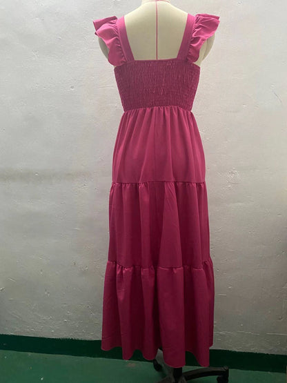 Chic Ruffle Maxi Dress by Sophie Laurie