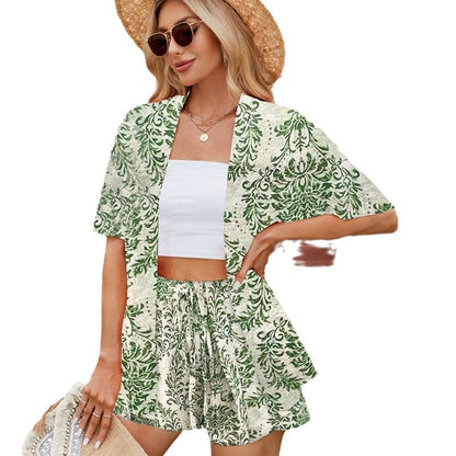 Floral Print Sophie Laurie Summer Shirt Set
