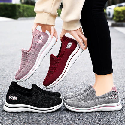 Breathable Slip-On Sneakers by Sophie Laurie