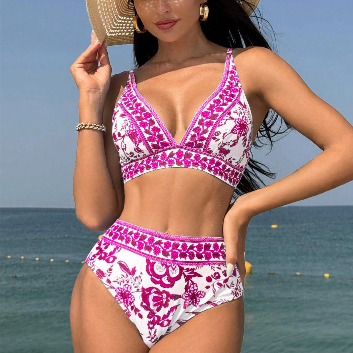 Pinterest-Inspired Sophie Laurie High Waist Bikini