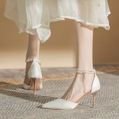 Elegant Sophie Laurie Stiletto Buckle Sandals