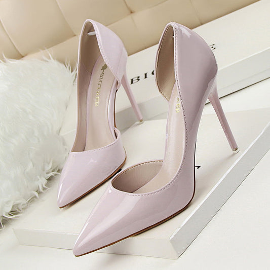 Elegant Sophie Laurie Patent Stiletto High Heels