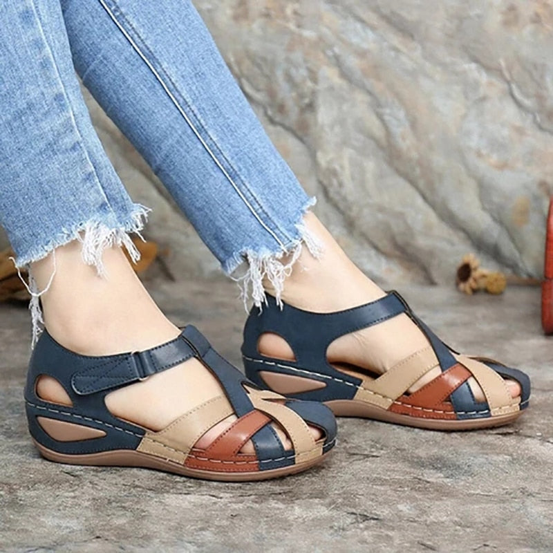 Comfort Wedge Sandals by Sophie Laurie for Everyday Wear