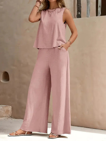 Elegant Loose Cotton Set by Sophie Laurie
